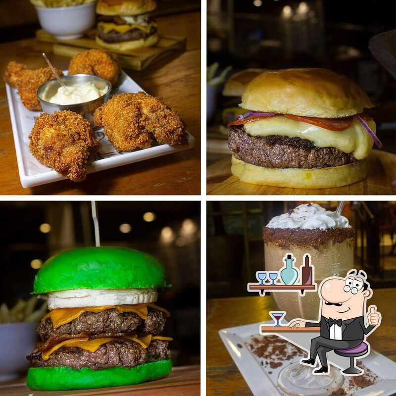 Produtos e personagem da Victoria Grill